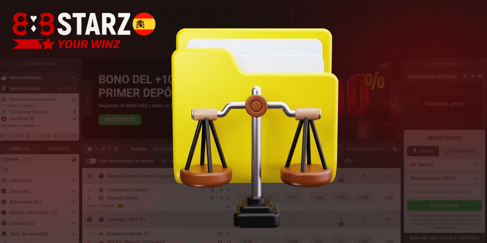 Usos legales de los datos personales en 888starz
