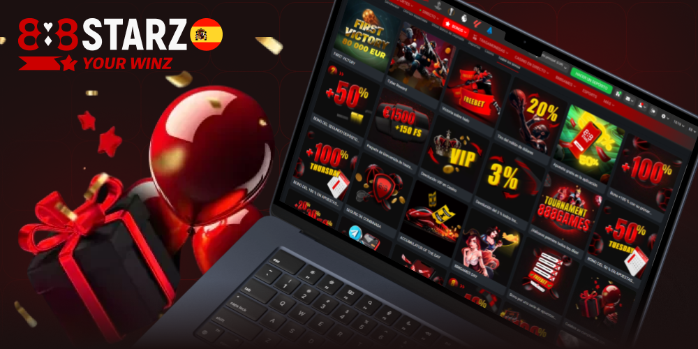 Bonos de bienvenida y promociones activas en 888starz