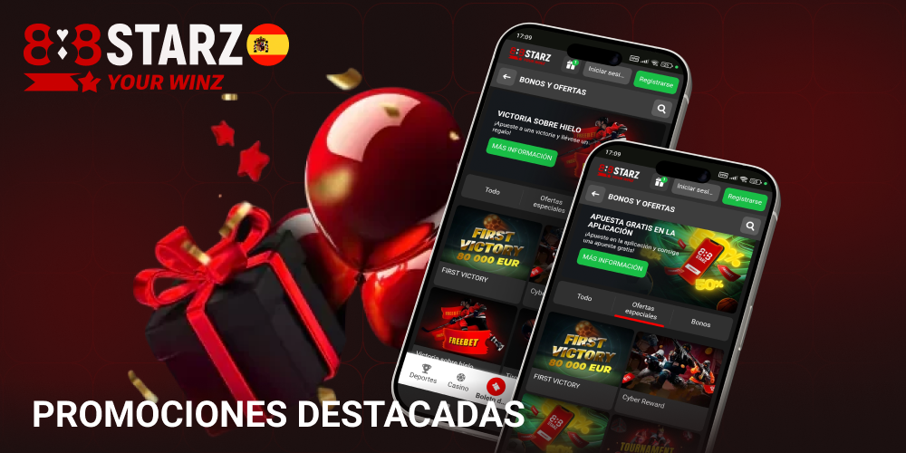 Bonos activos en 888starz para jugadores de España