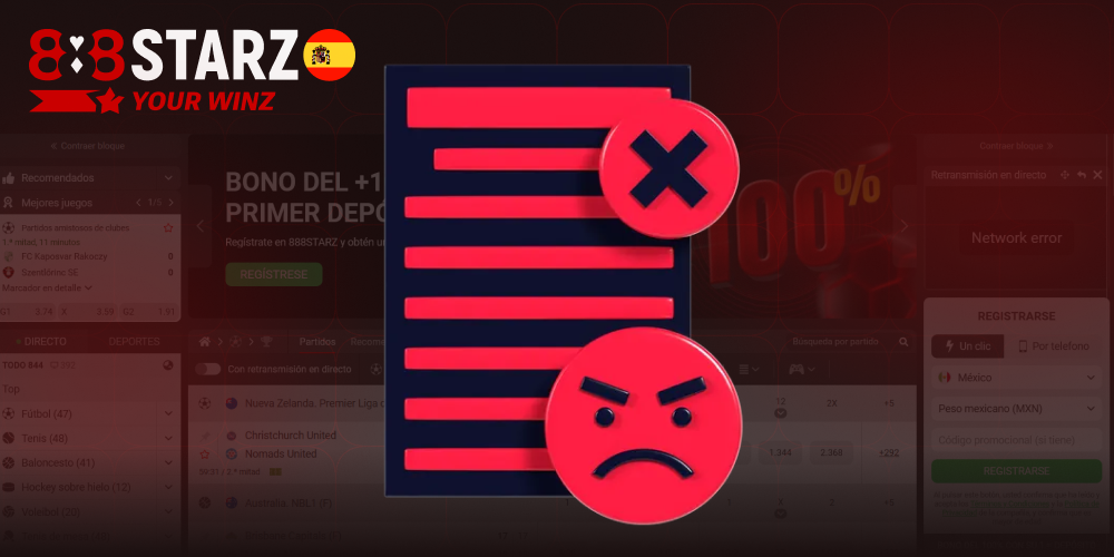 Procedimiento de quejas y uso de datos personales en 888starz