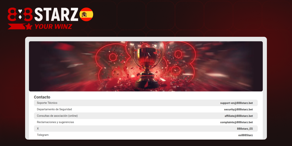 Resolución rápida de problemas a través del soporte 888starz
