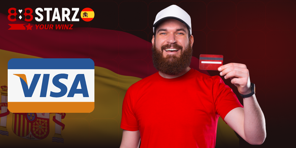 Depósitos con tarjeta VISA en 888starz España