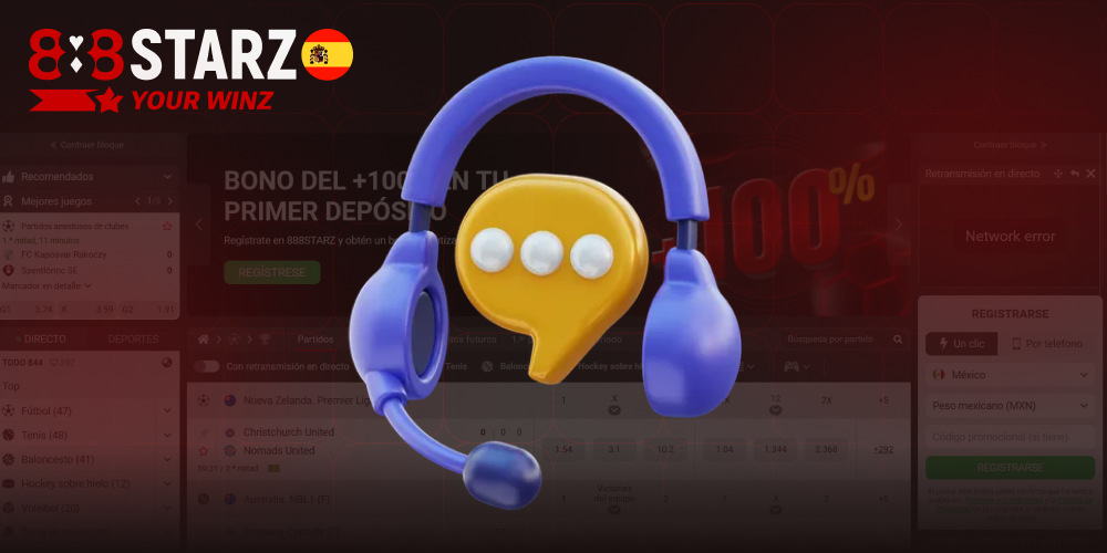 Número de contacto 888starz para usuarios españoles
