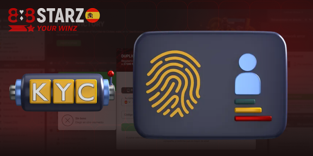 Proceso KYC obligatorio en 888starz para jugadores españoles